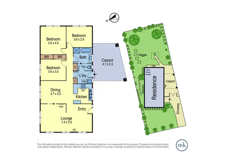 Floorplan of Homely house listing, 6 Victoria Street, Diamond Creek VIC 3089