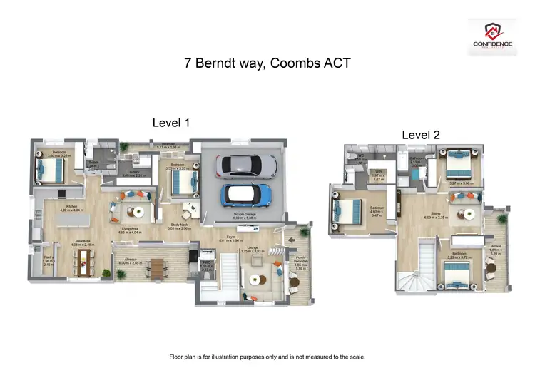 Floorplan of Homely house listing, 7 Berndt Way, Coombs ACT 2611