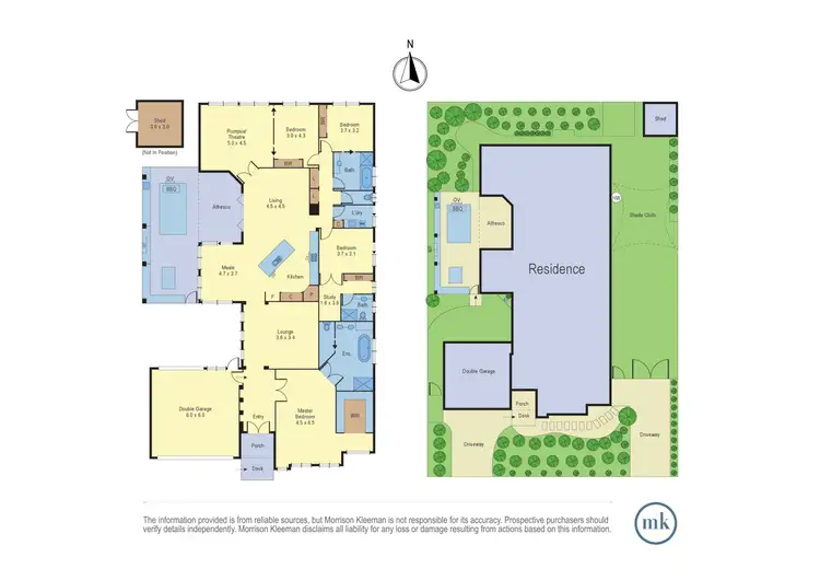 Floorplan of Homely house listing, 21 Tara Valley Crescent, Doreen VIC 3754
