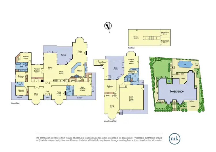 Floorplan of Homely house listing, 76 Kalbar Road, Eltham VIC 3095