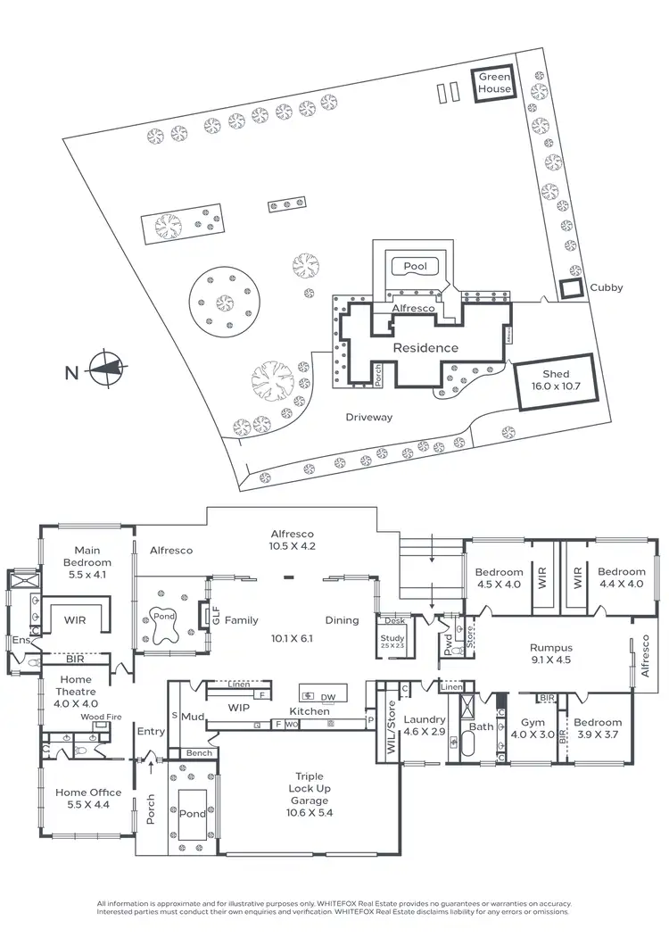 Floorplan of Homely rural property listing, 21 Crofters Hill Way, Somerville VIC 3912