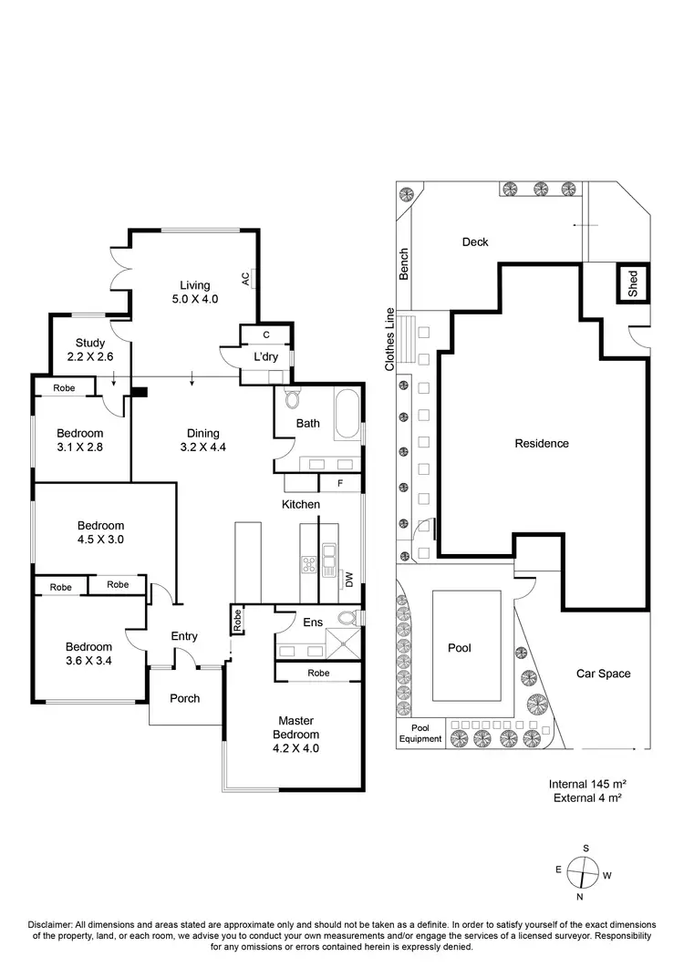 Floorplan of Homely house listing, 4A Luxmoore Street, Cheltenham VIC 3192