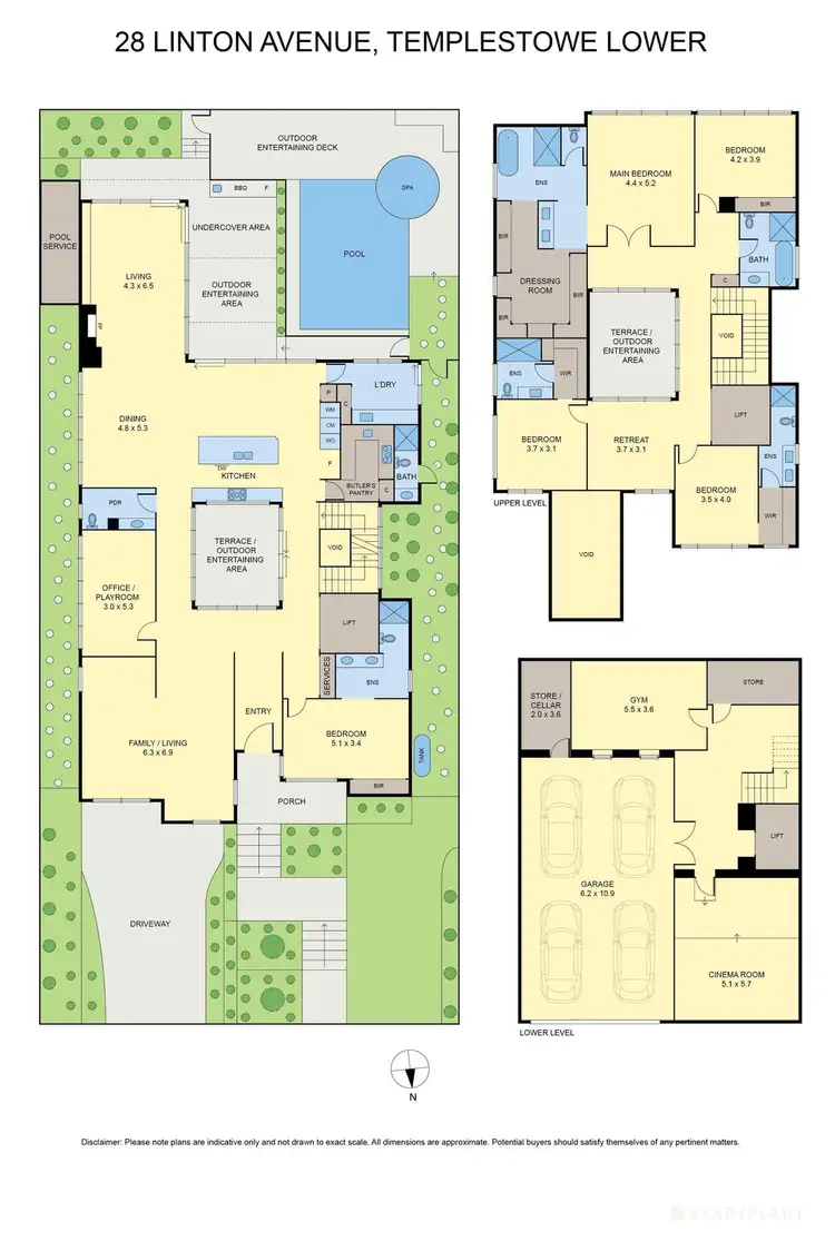 Floorplan of Homely house listing, 28 Linton Avenue, Templestowe Lower VIC 3107