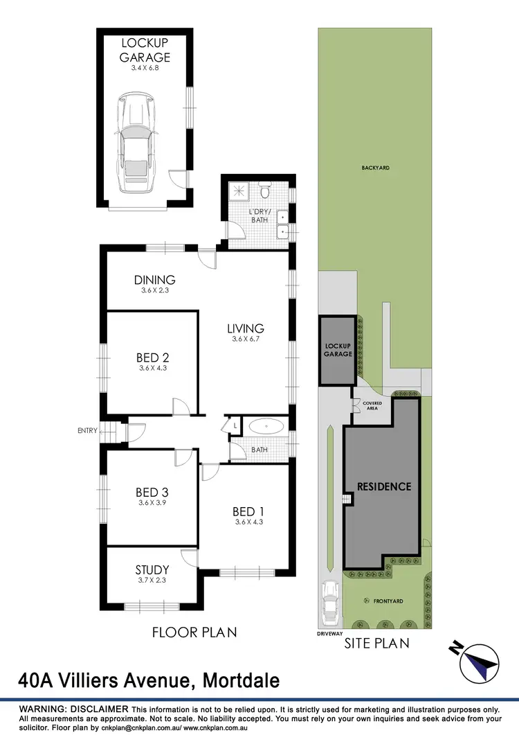 Floorplan of Homely house listing, 40A Villiers Avenue, Mortdale NSW 2223