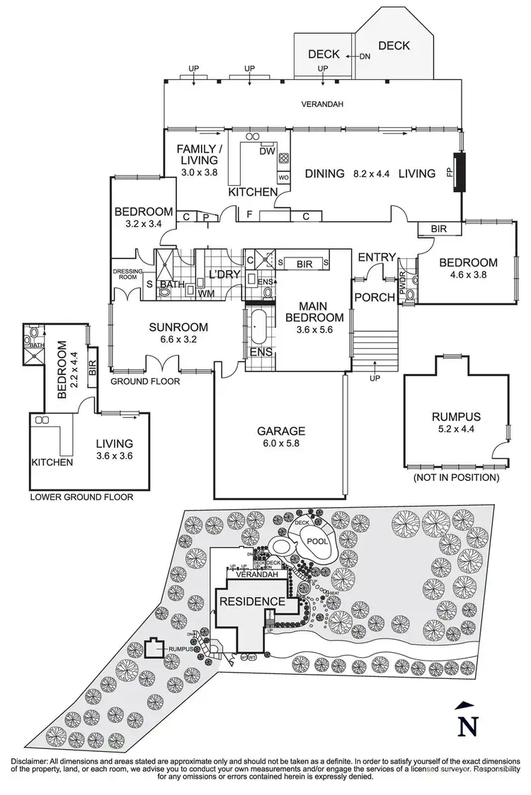 Floorplan of Homely house listing, 266-268 Springvale Road, Donvale VIC 3111