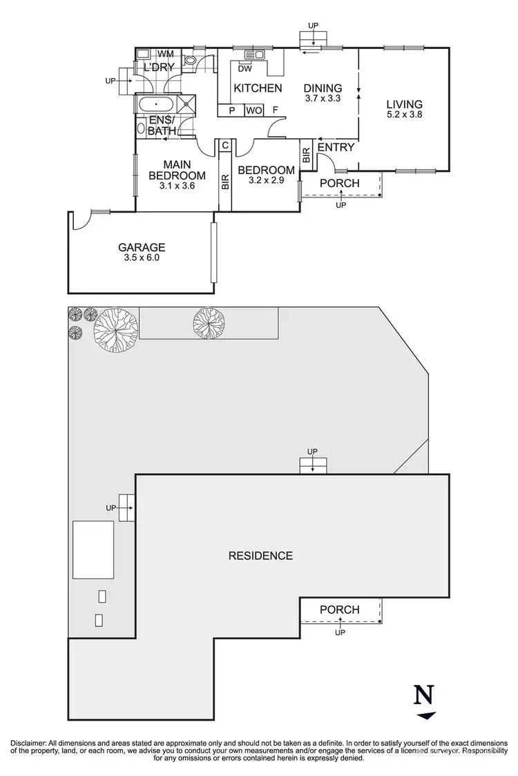 Floorplan of Homely unit listing, 1/959 Doncaster Road, Doncaster East VIC 3109