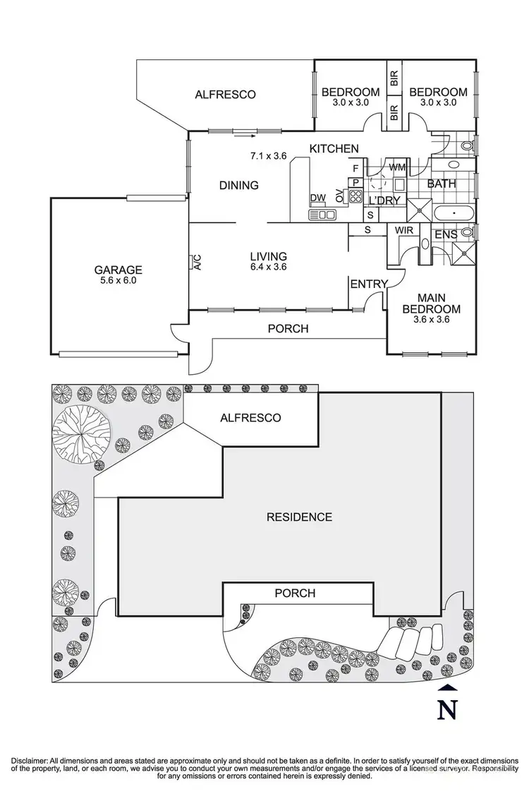 Floorplan of Homely unit listing, 2/187 St Helena Road, Greensborough VIC 3088