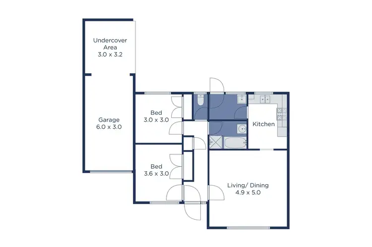 Floorplan of Homely unit listing, 8/16-18 Hamilton Road, Bayswater North VIC 3153