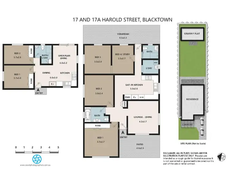 Floorplan of Homely house listing, 17 & 17A Harold Street, Blacktown NSW 2148