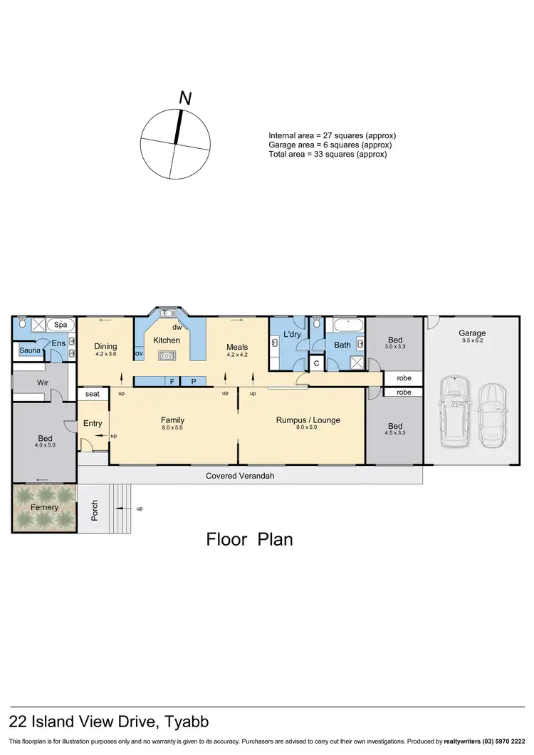 Floorplan of Homely rural property listing, 22 Island View Drive, Tyabb VIC 3913