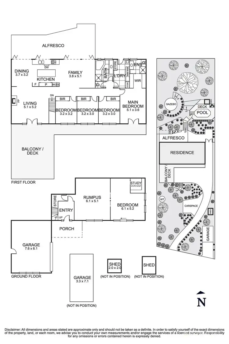 Floorplan of Homely house listing, 12 Acacia Road, Hurstbridge VIC 3099