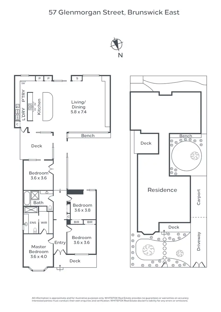 Floorplan of Homely house listing, 57 Glenmorgan Street, Brunswick East VIC 3057