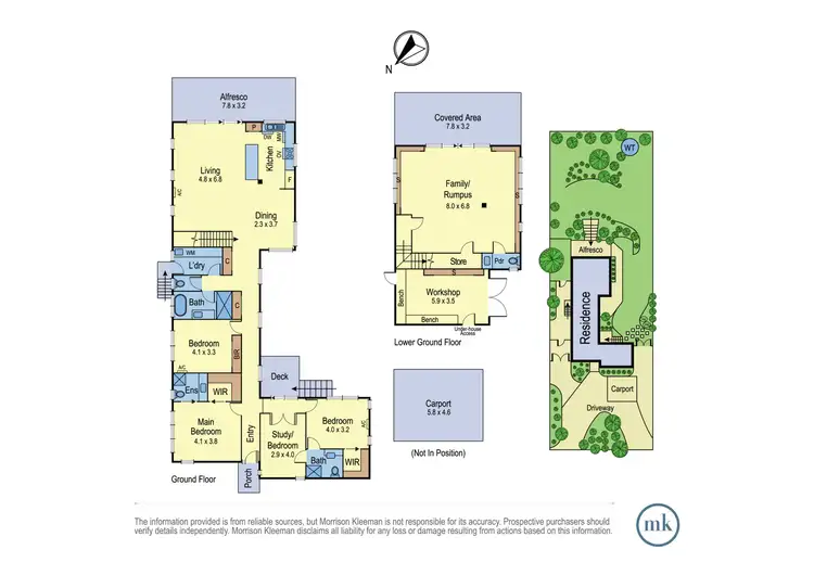 Floorplan of Homely house listing, 61 Kangaroo Ground Warrandyte Road, North Warrandyte VIC 3113