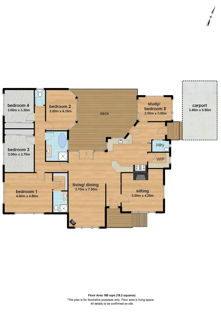 Floorplan of Homely house listing, 1356 Mt Dandenong Tourist Road, Mount Dandenong VIC 3767