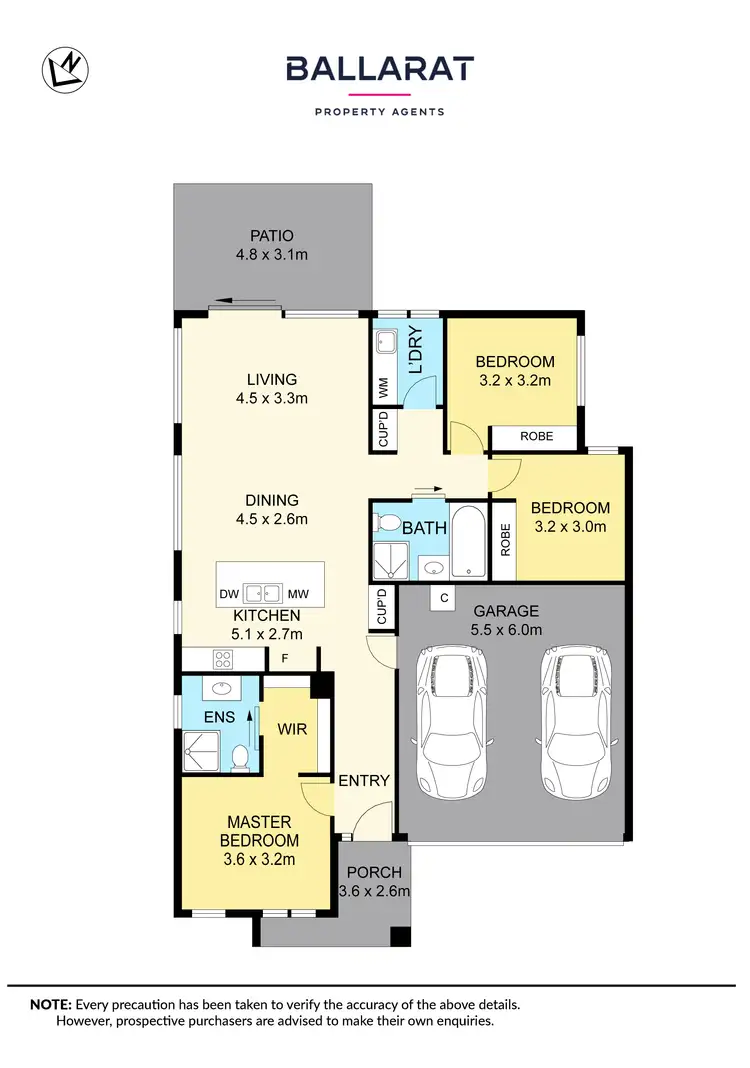 Floorplan of Homely house listing, 13 Volt Street, Winter Valley VIC 3358