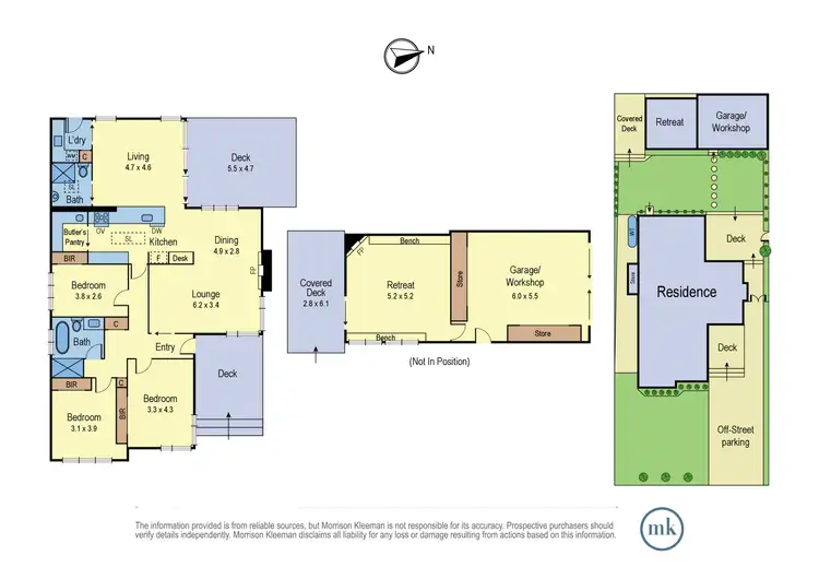 Floorplan of Homely house listing, 59 Henry Street, Greensborough VIC 3088