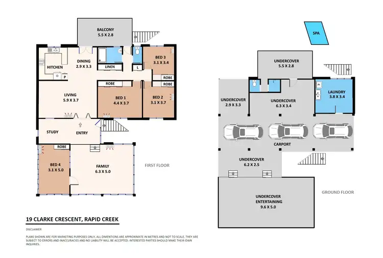 Floorplan of Homely house listing, 19 Clarke Crescent, Rapid Creek NT 810
