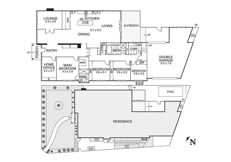 Floorplan of Homely house listing, 2 Collocott Street, Mordialloc VIC 3195