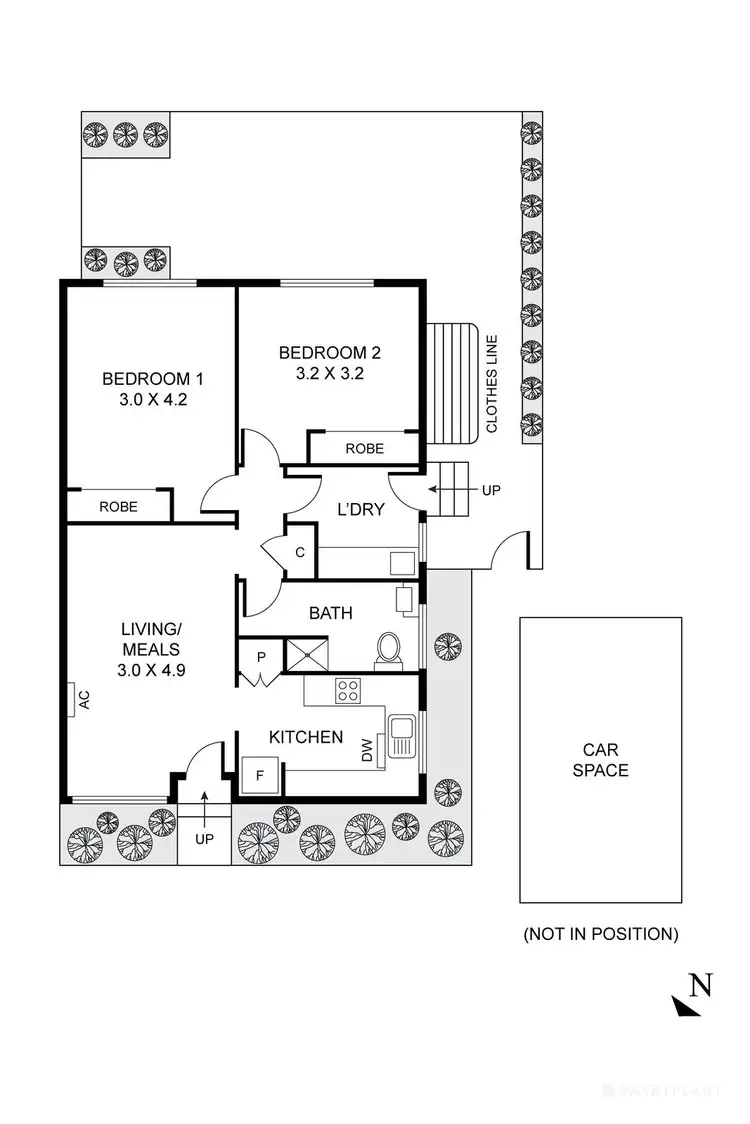 Floorplan of Homely unit listing, 6/108 Mount Pleasant Road, Nunawading VIC 3131