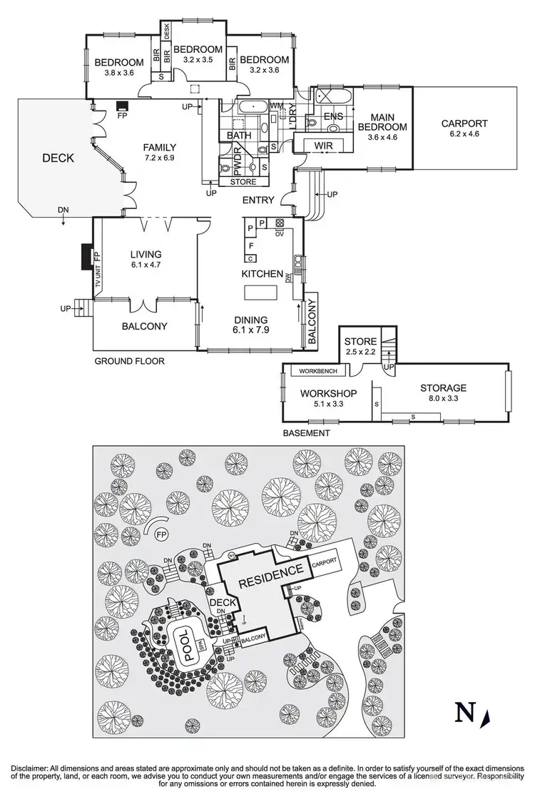 Floorplan of Homely house listing, 17 Brinkkotter Road, Research VIC 3095