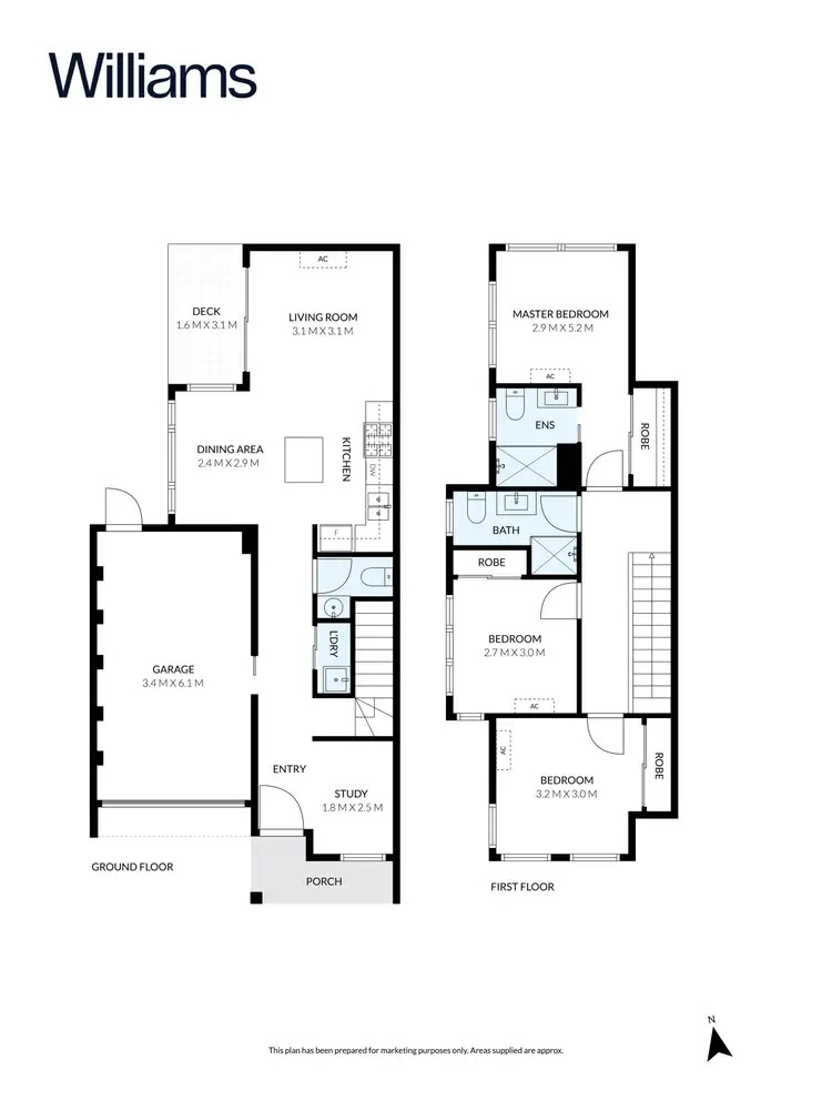 Floorplan of Homely townhouse listing, 2/12 Beaumont Parade, West Footscray VIC 3012