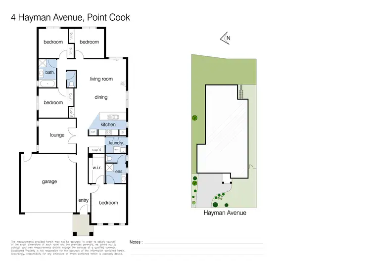 Floorplan of Homely house listing, 4 Hayman Avenue, Point Cook VIC 3030