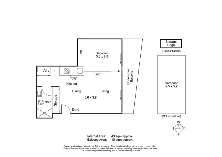 Floorplan of Homely apartment listing, 702/101 St Kilda Road, St Kilda VIC 3182