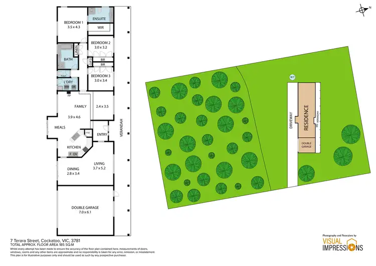 Floorplan of Homely house listing, 7 Terara Street, Cockatoo VIC 3781