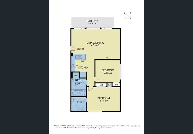 Floorplan of Homely apartment listing, 16/518 Princes Highway, Narre Warren VIC 3805