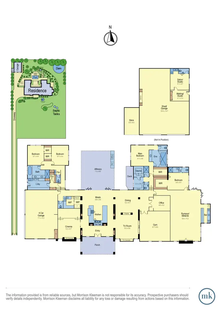 Floorplan of Homely house listing, 70 Worns Lane, Yarrambat VIC 3091