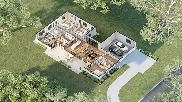 Floorplan of Homely house listing, Lot 2/92 Wedge Street, Kyneton VIC 3444