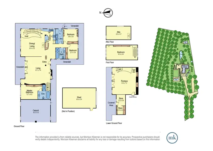 Floorplan of Homely house listing, 29 Danita Drive, North Warrandyte VIC 3113