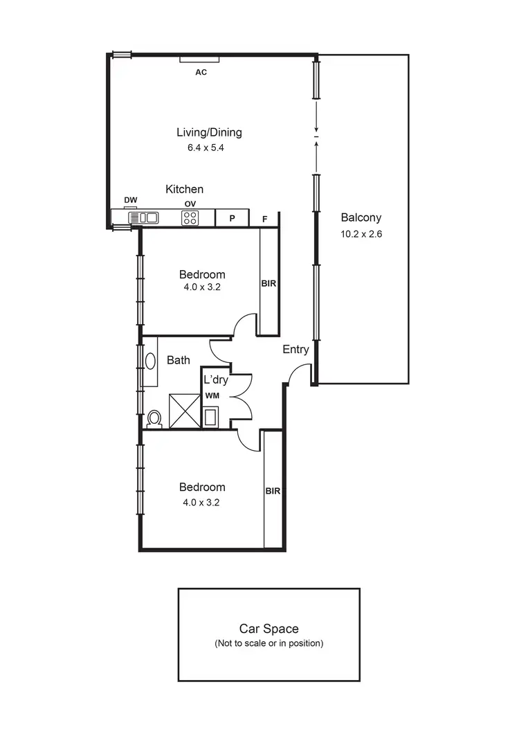 Floorplan of Homely apartment listing, 7/19 Jersey Parade, Carnegie VIC 3163
