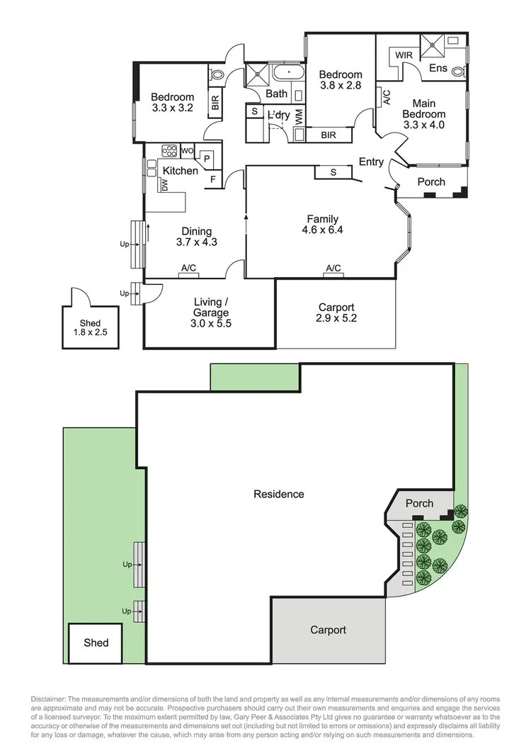 Floorplan of Homely unit listing, 2/1 Takapuna Street, Caulfield South VIC 3162