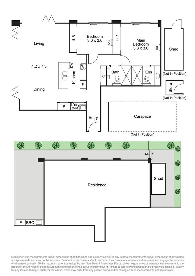 Floorplan of Homely apartment listing, 2/140 Hotham Street, St Kilda East VIC 3183