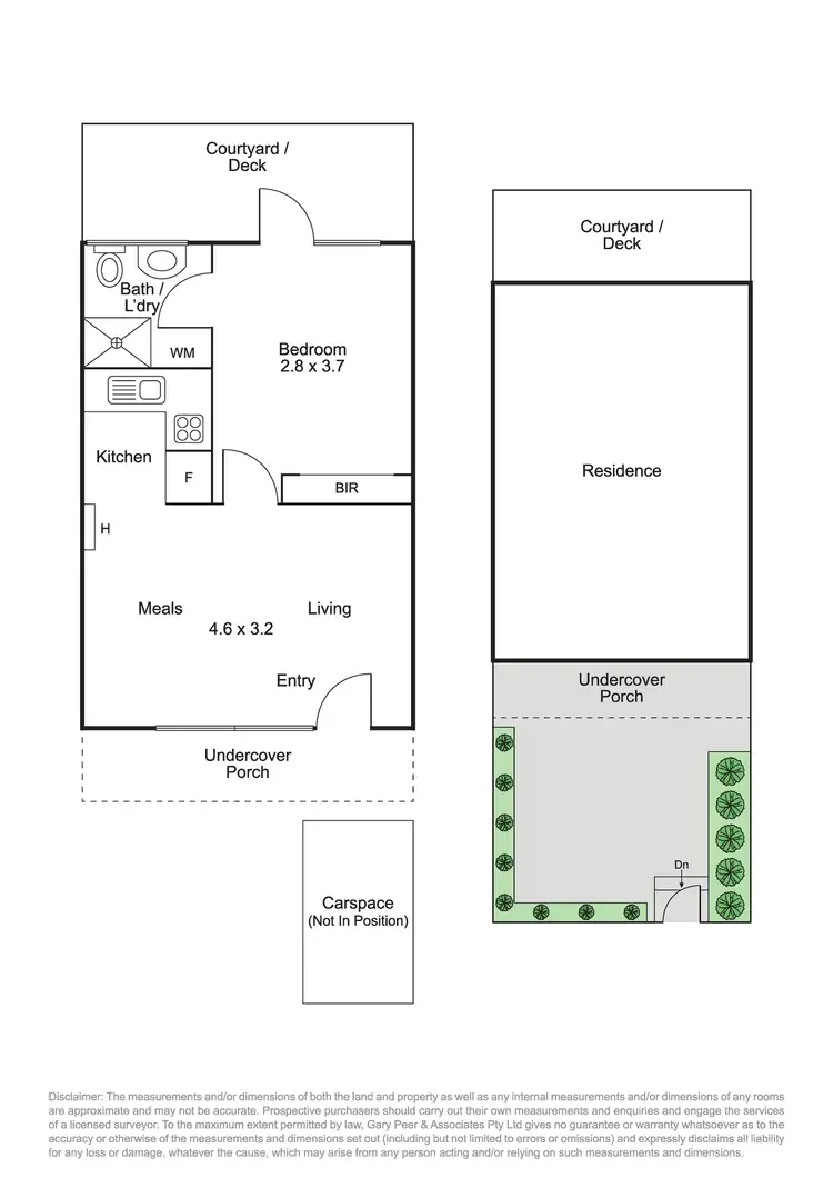 Floorplan of Homely apartment listing, 6/1 Kitmont Street, Murrumbeena VIC 3163