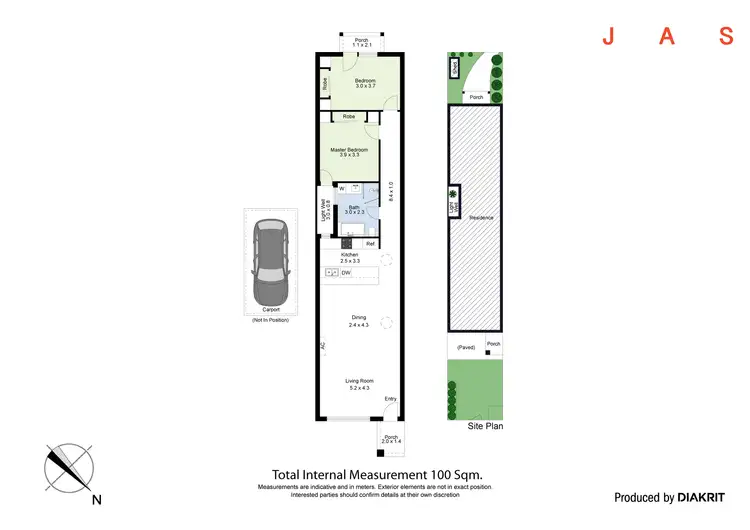 Floorplan of Homely unit listing, 4/134 Ballarat Road, Maidstone VIC 3012