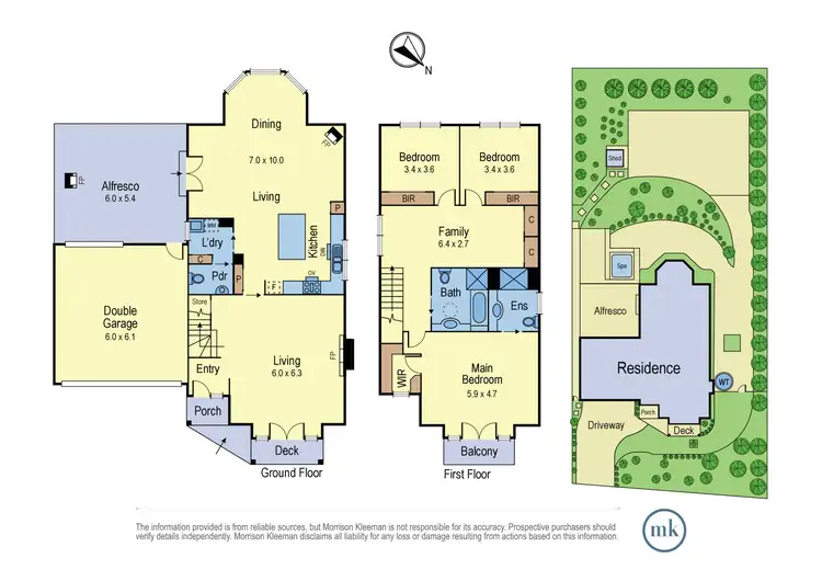 Floorplan of Homely house listing, 22 Cassinia Court, Diamond Creek VIC 3089