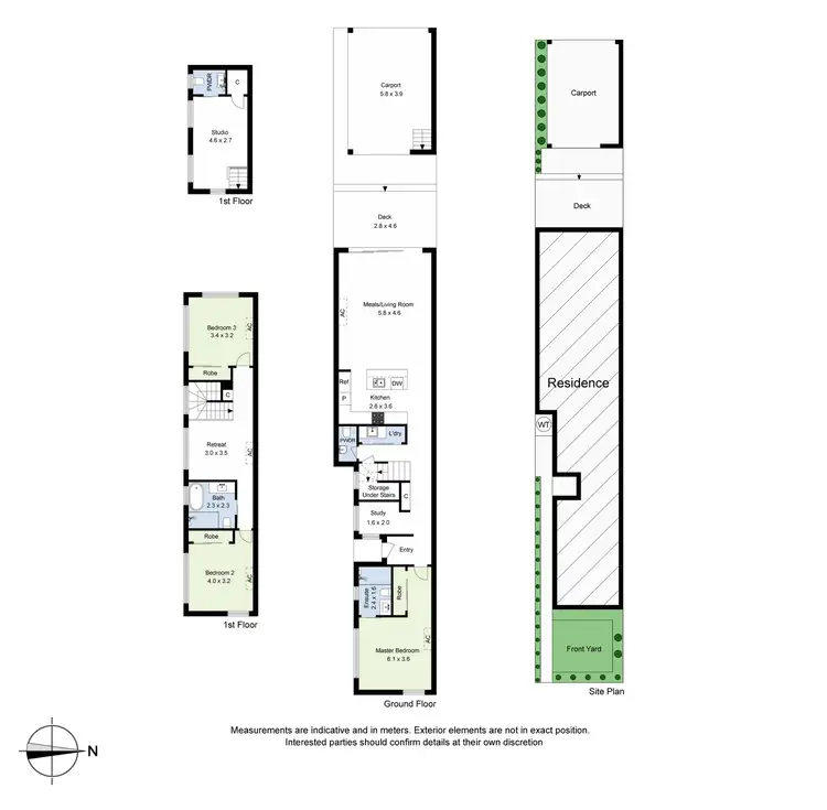 Floorplan of Homely house listing, 16B Henry Street, Seddon VIC 3011