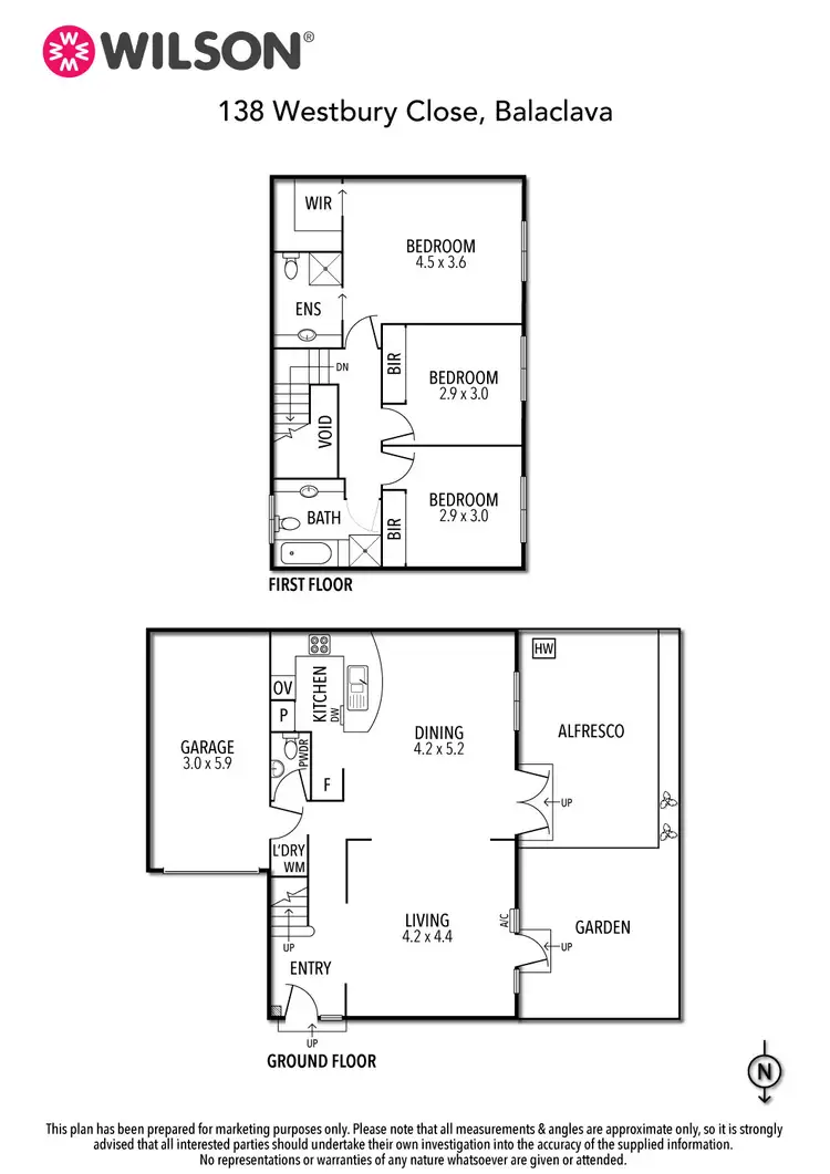 Floorplan of Homely house listing, 138 Westbury Close, Balaclava VIC 3183