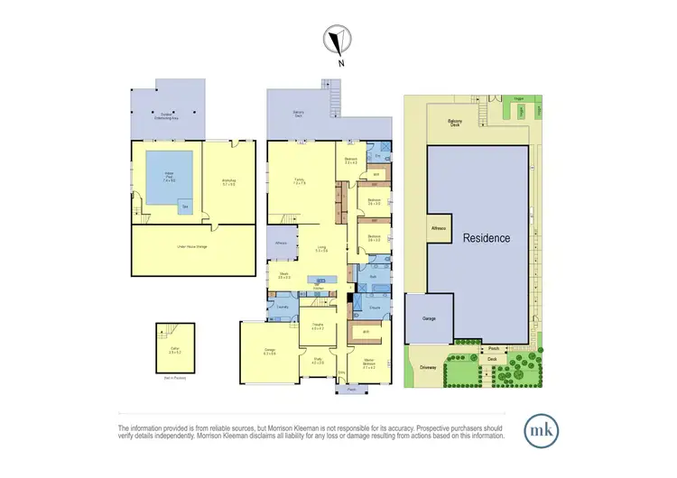 Floorplan of Homely house listing, 15 Bernard Street, Doreen VIC 3754