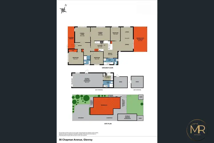 Floorplan of Homely house listing, 56 Chapman Avenue, Glenroy VIC 3046