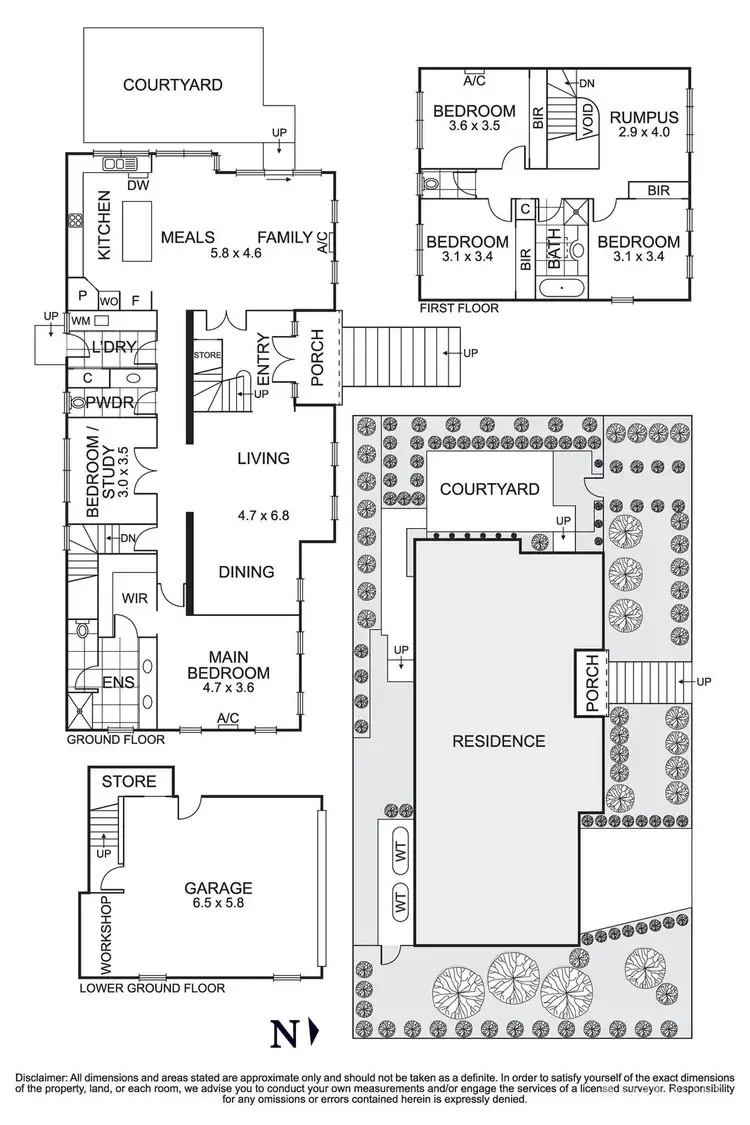 Floorplan of Homely house listing, 391 Church Road, Templestowe VIC 3106