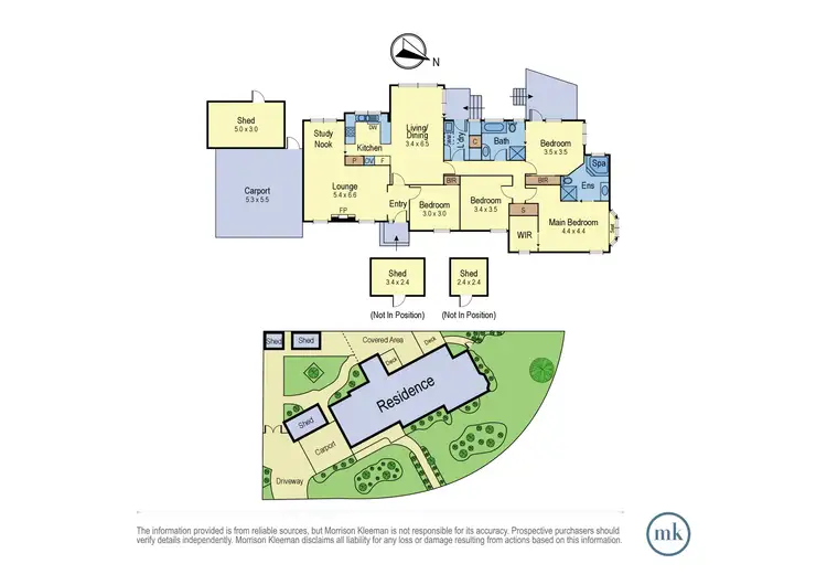 Floorplan of Homely house listing, 18 Parry Road, Eltham North VIC 3095