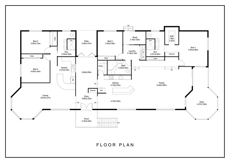 Floorplan of Homely house listing, 67-69 Walker Drive, Kooralbyn QLD 4285