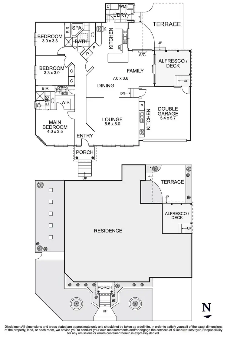 Floorplan of Homely house listing, 4 Bourke Street, Bulleen VIC 3105