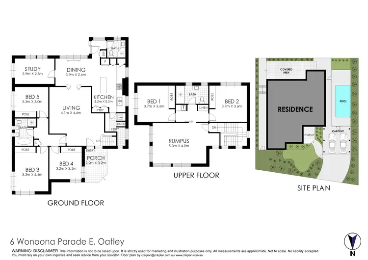 Floorplan of Homely house listing, 6 Wonoona Parade East, Oatley NSW 2223