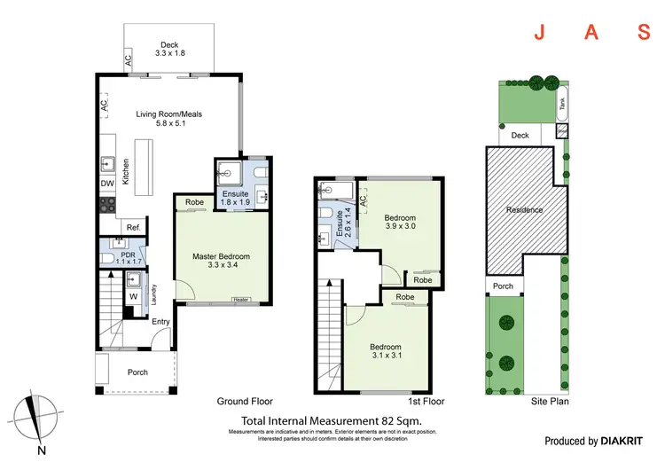 Floorplan of Homely townhouse listing, 2/99 Stanhope Street, West Footscray VIC 3012