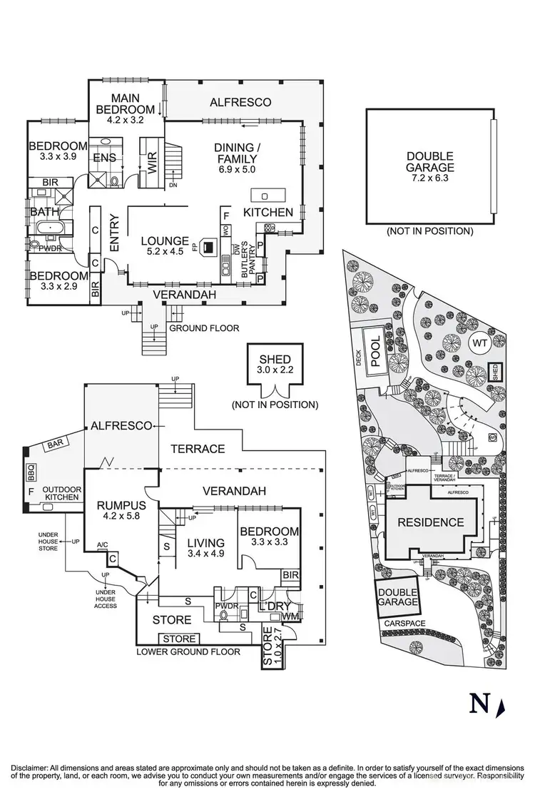 Floorplan of Homely house listing, 82 Kalbar Road, Eltham VIC 3095