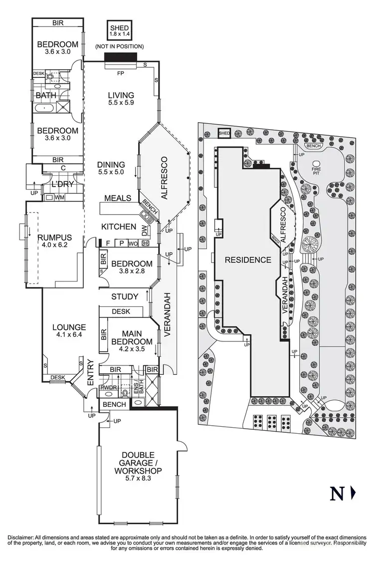 Floorplan of Homely house listing, 3 Fiona Court, Eltham VIC 3095
